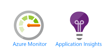 logos for azure monitor and application insights